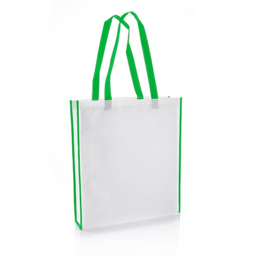 Non-Woven Shopping Bag Vertical-Green-
