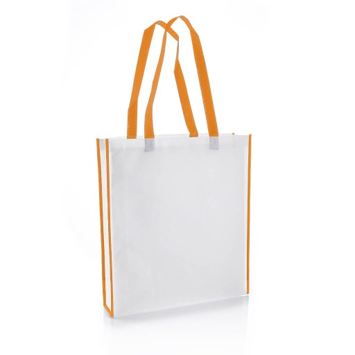 Non-Woven Shopping Bag Vertical-Orange-