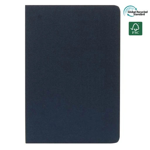ORSHA - SANTHOME A5 rPET & FSC Certified Notebook-Navy-