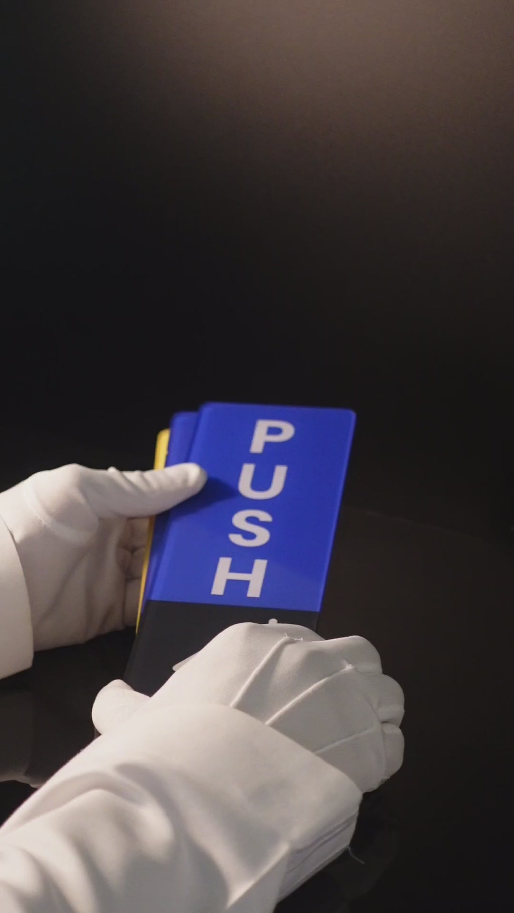 Push/Pull Signage Set