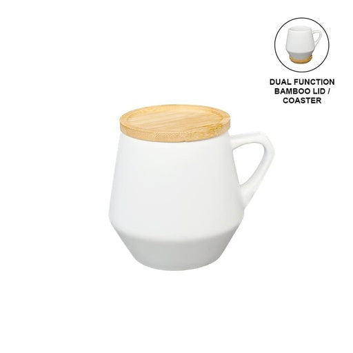 SEVILLA - eco-neutral Ceramic Mug with Bamboo Lid