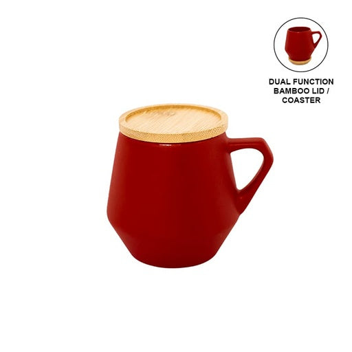 SEVILLA - eco-neutral Ceramic Mug with Bamboo Lid