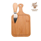 SIENA - eco-neutral® Bamboo Cutting Board with Knife-