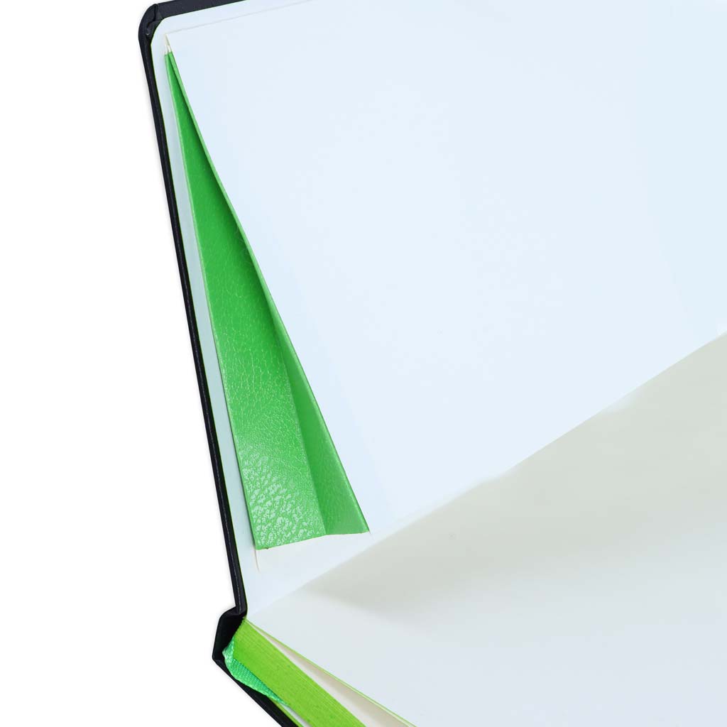 SUKH - SANTHOME A5 Hardcover Ruled Notebook Black-