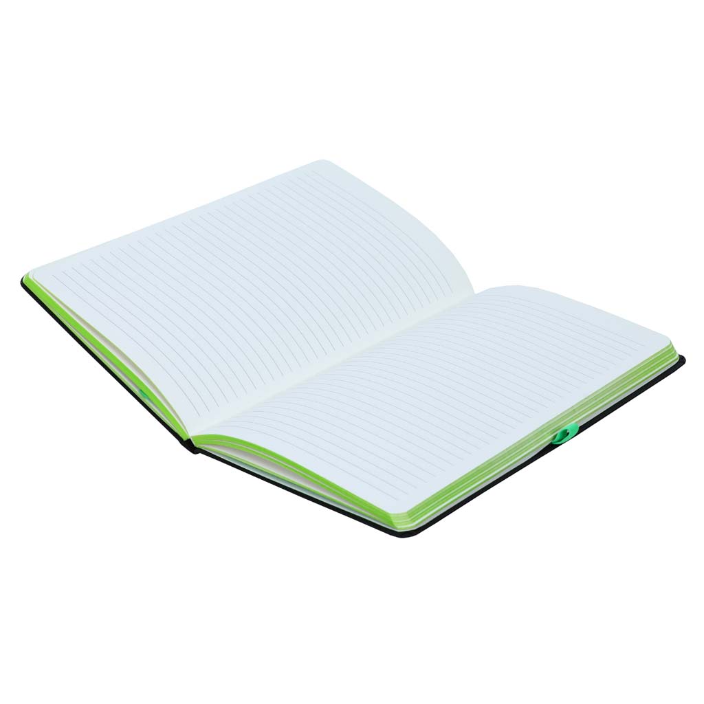 SUKH - SANTHOME A5 Hardcover Ruled Notebook Black-