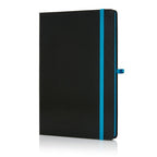 SUKH - SANTHOME A5 Hardcover Ruled Notebook Black-Blue-