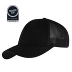 SWIFT - Santhome 6 Panel Trucker Cap-Black-