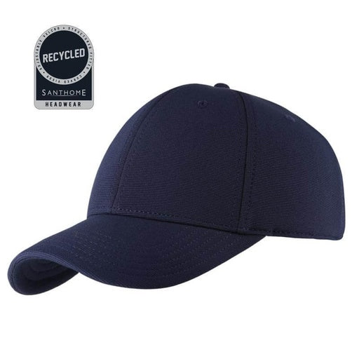 TITAN - Santhome Recycled 6 Panel Adjustable Cap-Navy-