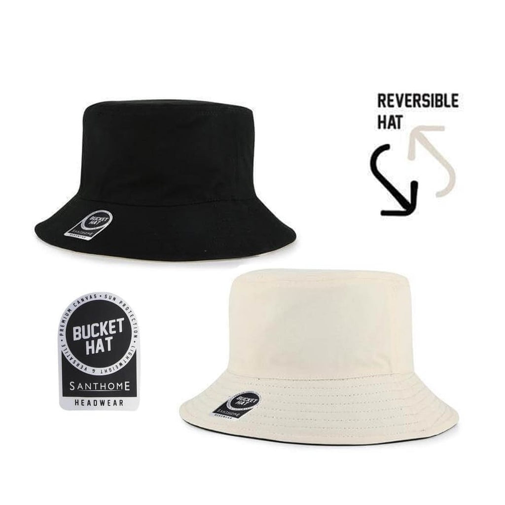 TRAIL - Santhome® Reversible Canvas Bucket Hat-