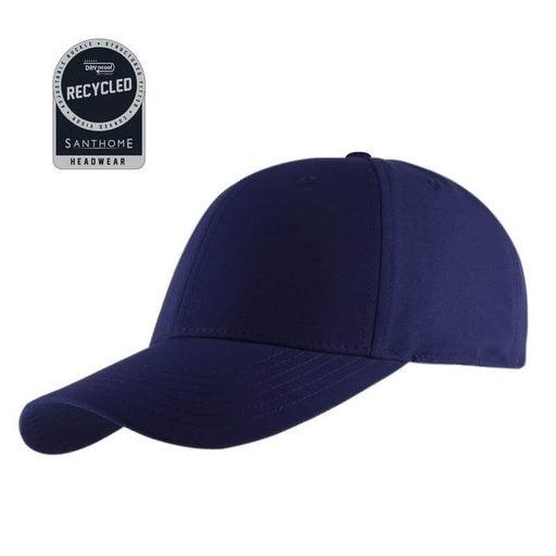 ULTRA - Santhome RPET 6 Panel DryNCool® Sport Cap-Navy-
